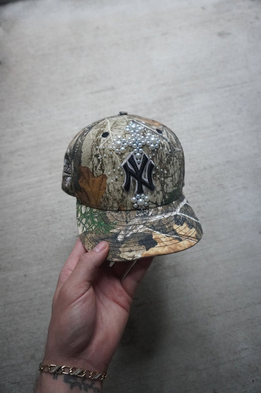 Camo NY Cross Adjustable Snapback