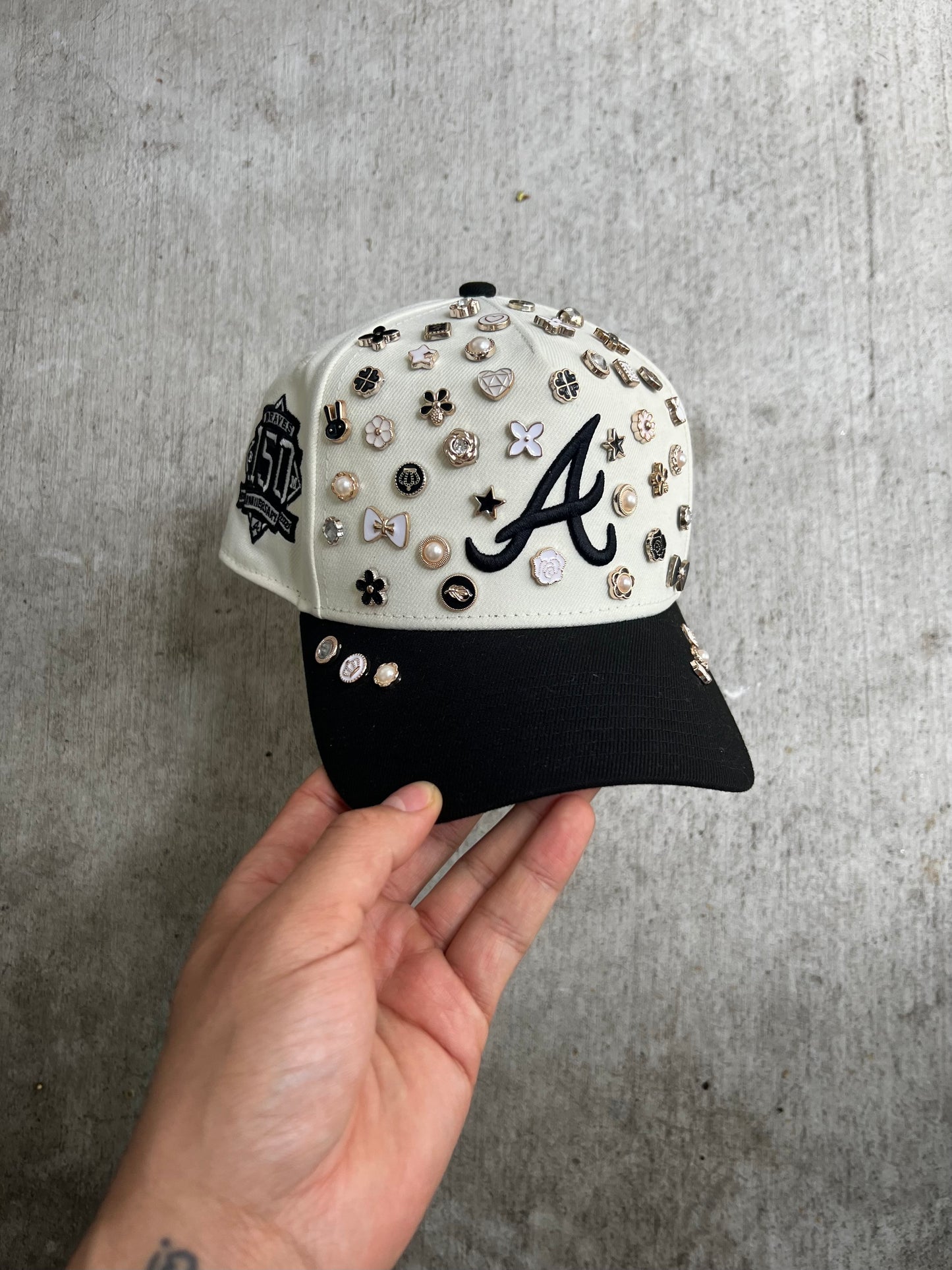 Charm Embellished New Era Adjustable Caps