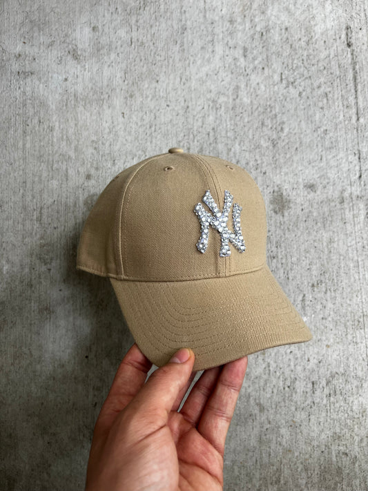 Rhinestone Logo Detailed New Era Cap